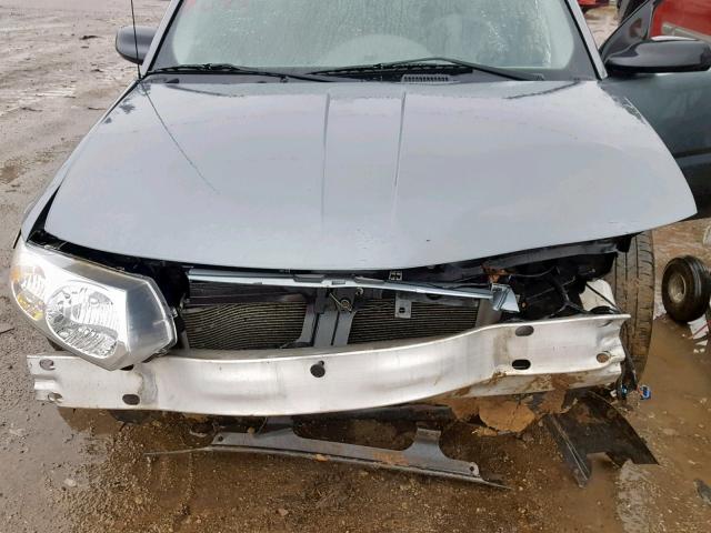 1G8AL52F15Z139125 - 2005 SATURN ION LEVEL GRAY photo 7