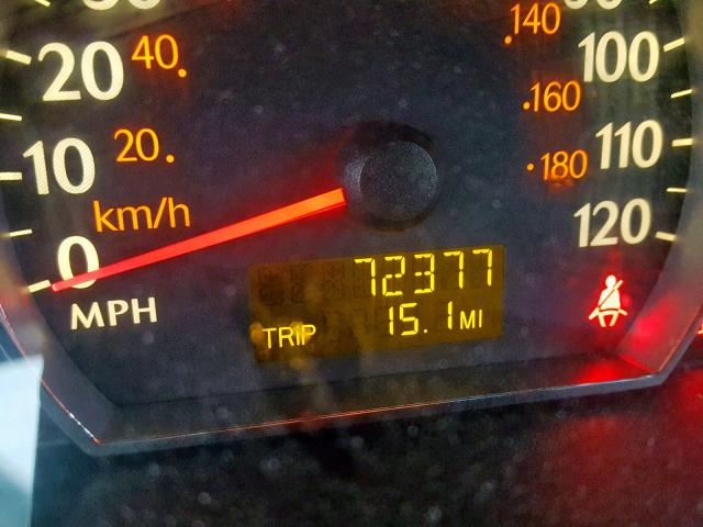 1G8AL52F15Z139125 - 2005 SATURN ION LEVEL GRAY photo 8