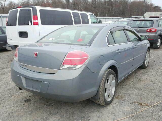 1G8ZS57N87F211772 - 2007 SATURN AURA XE GRAY photo 4