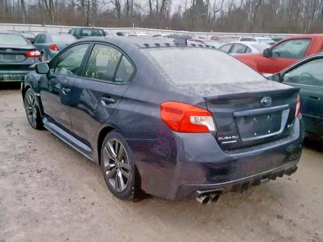 JF1VA1E6XG9831006 - 2016 SUBARU WRX PREMIU GRAY photo 3