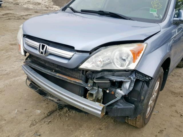 5J6RE48739L005023 - 2009 HONDA CR-V EXL BLUE photo 9