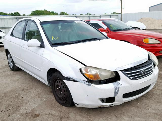 KNAFE121985551854 - 2008 KIA SPECTRA EX WHITE photo 1