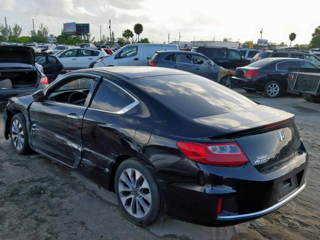 1HGCT1B39DA000968 - 2013 HONDA ACCORD LX- BLACK photo 3