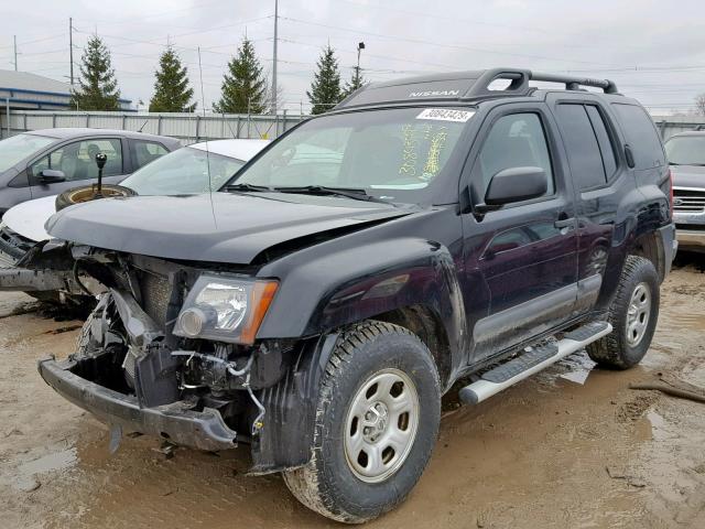 5N1AN0NU6DN820217 - 2013 NISSAN XTERRA X BLACK photo 2