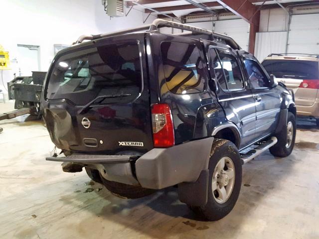 5N1ED28Y84C643759 - 2004 NISSAN XTERRA XE BLACK photo 4