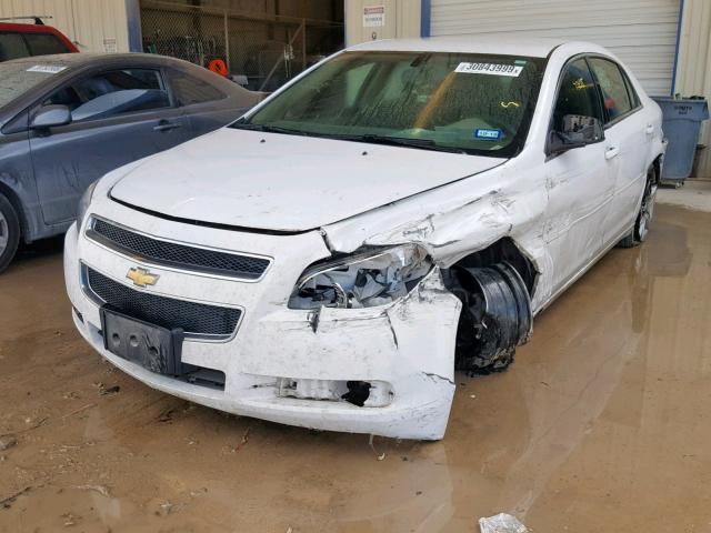1G1ZA5E0XCF398631 - 2012 CHEVROLET MALIBU LS WHITE photo 2