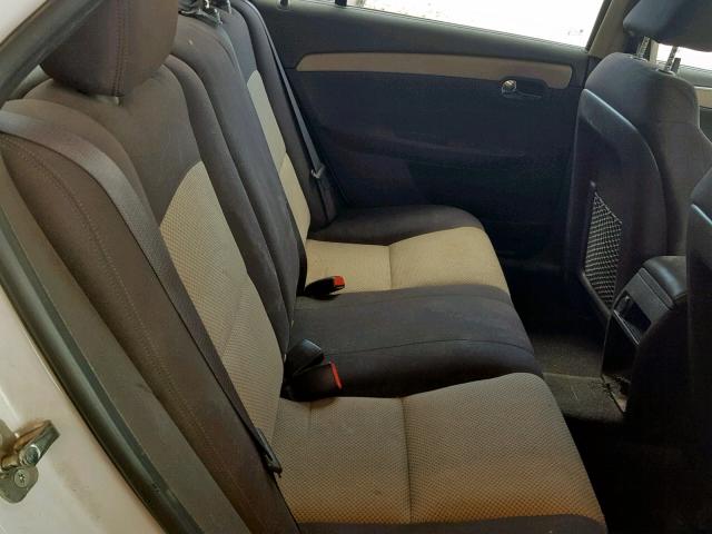 1G1ZA5E0XCF398631 - 2012 CHEVROLET MALIBU LS WHITE photo 6