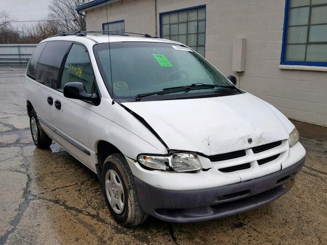 2B4FP25B1YR888607 - 2000 DODGE CARAVAN WHITE photo 1