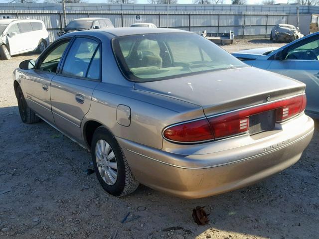 2G4WS52J921280012 - 2002 BUICK CENTURY CU TAN photo 3