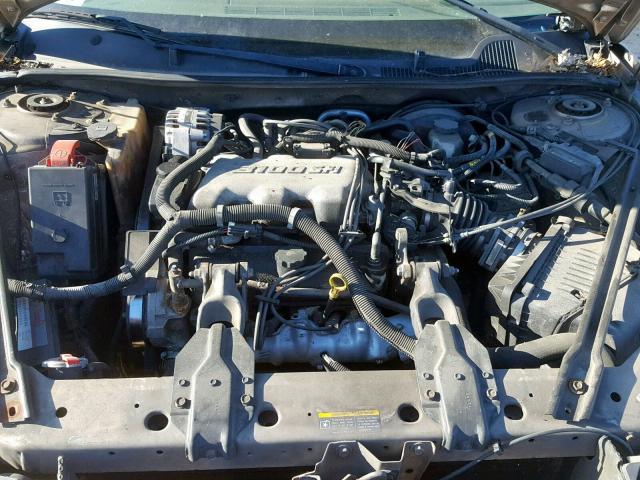 2G4WS52J921280012 - 2002 BUICK CENTURY CU TAN photo 7