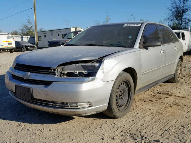 1G1ZT64894F173495 - 2004 CHEVROLET MALIBU MAX 银色 照片 2