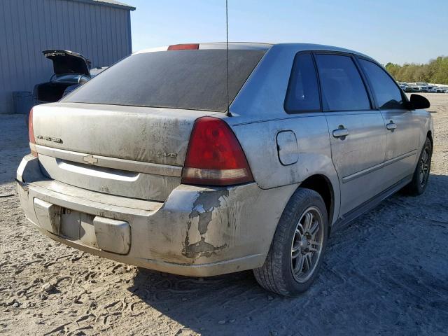 1G1ZT64894F173495 - 2004 CHEVROLET MALIBU MAX 银色 照片 4