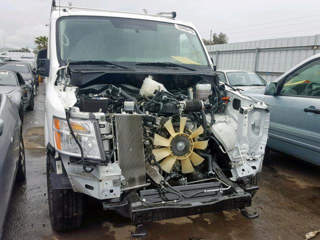 1N6AF0KY6JN802995 - 2018 NISSAN NV 2500 S WHITE photo 1