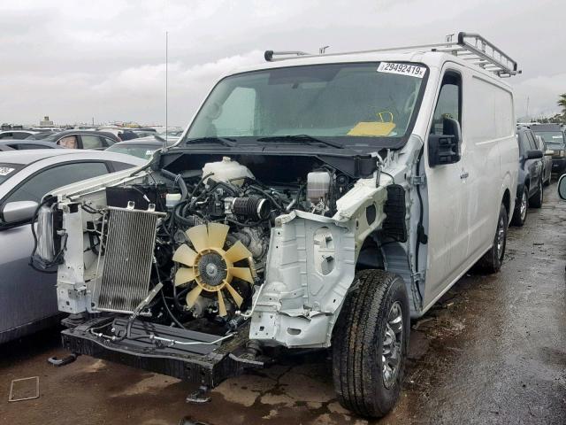 1N6AF0KY6JN802995 - 2018 NISSAN NV 2500 S WHITE photo 2