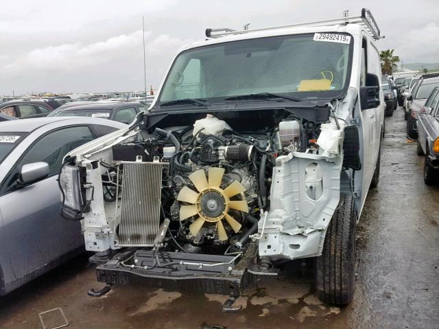 1N6AF0KY6JN802995 - 2018 NISSAN NV 2500 S WHITE photo 9