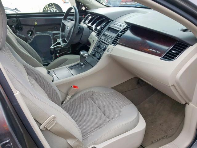 1FAHP2EW3BG141250 - 2011 FORD TAURUS SEL GRAY photo 5