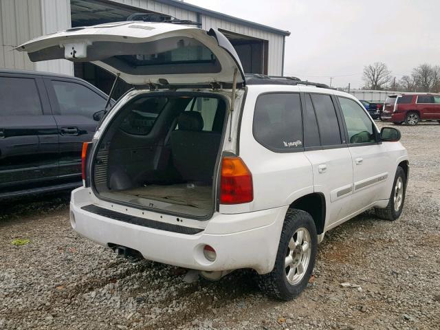 1GKDT13S532313621 - 2003 GMC ENVOY WHITE photo 4