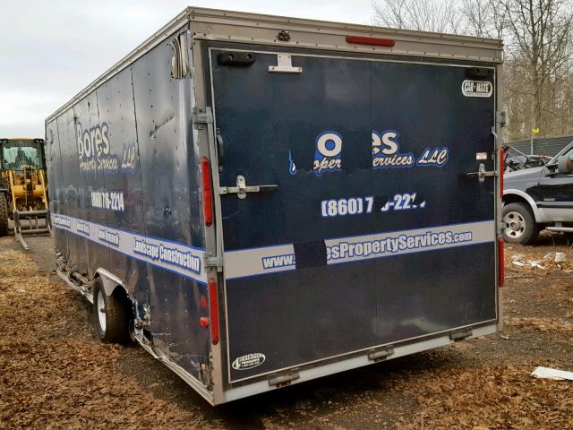 5A3C820DXBL000357 - 2011 TRAL TRAILER BLUE photo 3