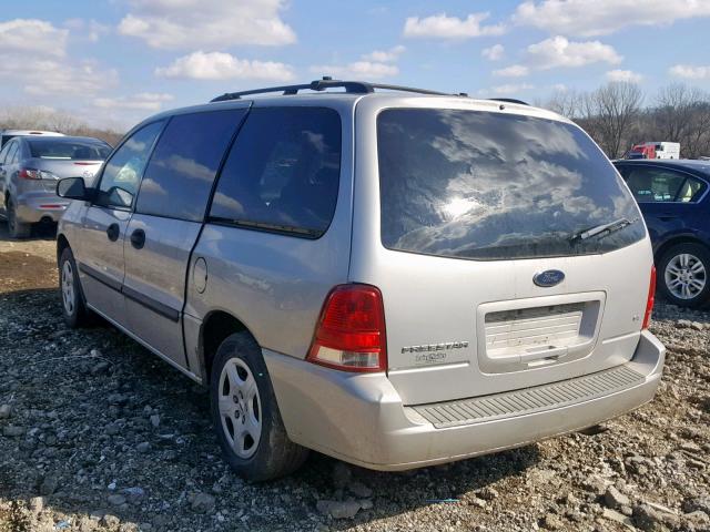 2FMZA51635BA13251 - 2005 FORD FREESTAR S GRAY photo 3