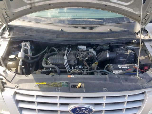 2FMZA51635BA13251 - 2005 FORD FREESTAR S GRAY photo 7