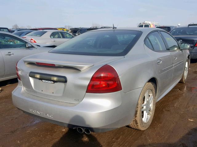 2G2WR554571172536 - 2007 PONTIAC GRAND PRIX SILVER photo 4