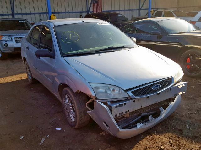 1FAFP34NX5W304038 - 2005 FORD FOCUS ZX4 SILVER photo 1