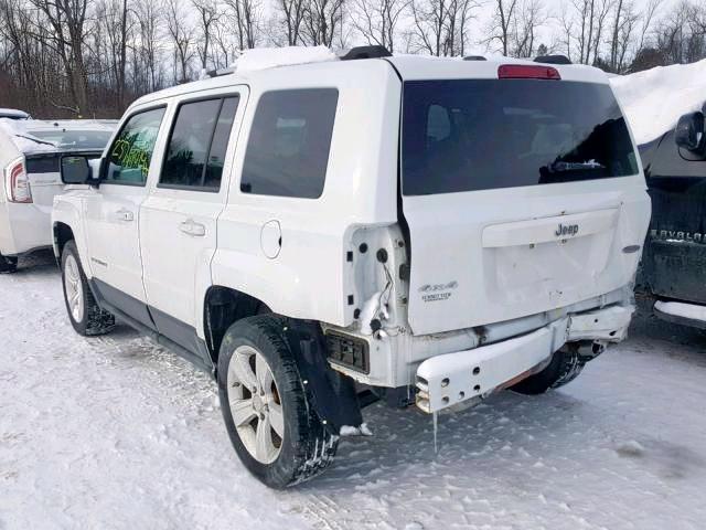 1J4NF4GB7BD227484 - 2011 JEEP PATRIOT LA WHITE photo 3