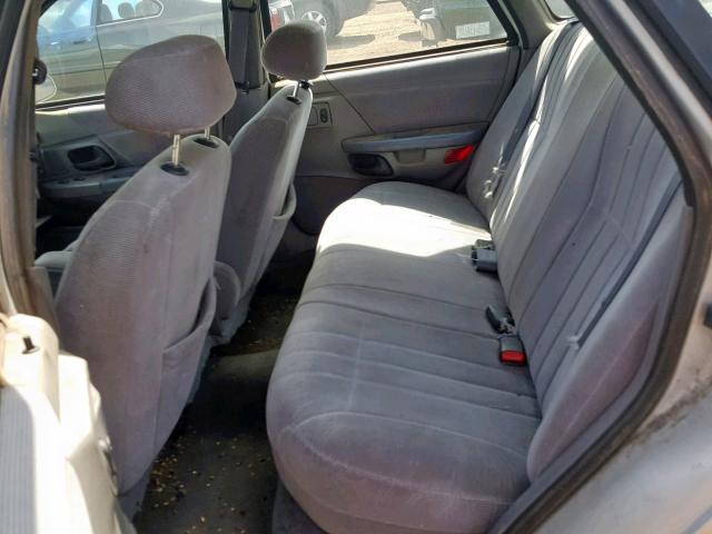 1FALP5242PG177100 - 1993 FORD TAURUS GL GRAY photo 6