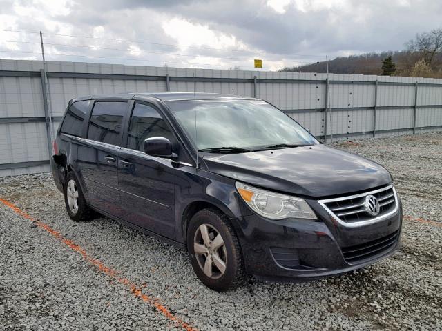 2V4RW3D1XAR231401 - 2010 VOLKSWAGEN ROUTAN SE BLACK photo 1