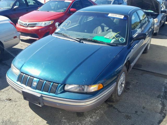 2C3HL56T9RH327342 - 1994 CHRYSLER CONCORD GREEN photo 2