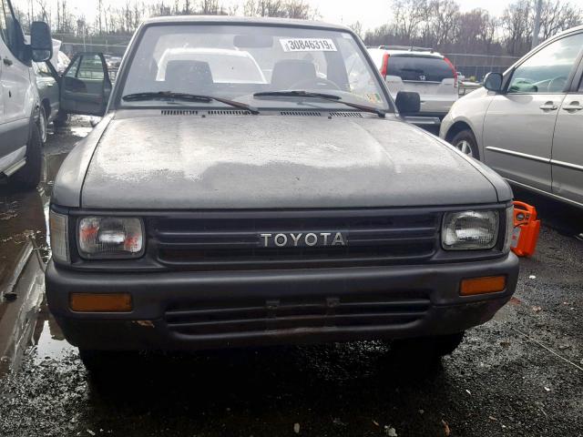 JT4RN81R6K5037502 - 1989 TOYOTA PICKUP 1/2 GRAY photo 9