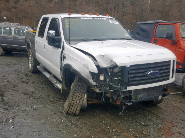 1FTWW31R18EB71054 - 2008 FORD F350 SRW S WHITE photo 1