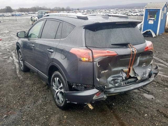 2T3BFREV9HW565466 - 2017 TOYOTA RAV4 LE CHARCOAL photo 3