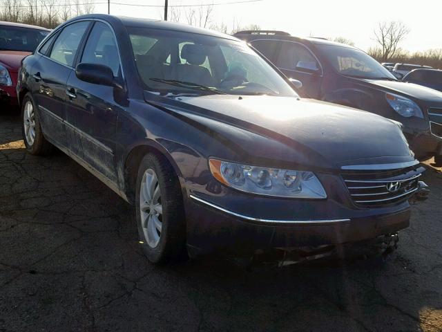 KMHFC46F76A120347 - 2006 HYUNDAI AZERA SE BLUE photo 1