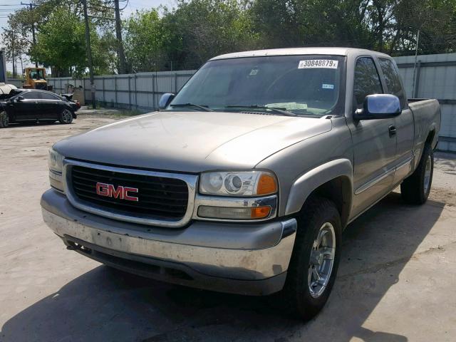 2GTEK19T6Y1328722 - 2000 GMC NEW SIERRA GRAY photo 2