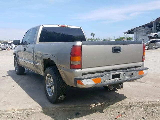 2GTEK19T6Y1328722 - 2000 GMC NEW SIERRA GRAY photo 3