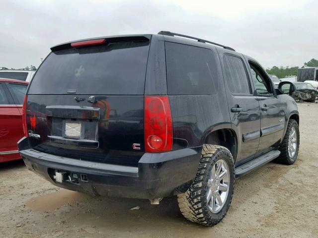 1GKFC13C97R315080 - 2007 GMC YUKON BLACK photo 4