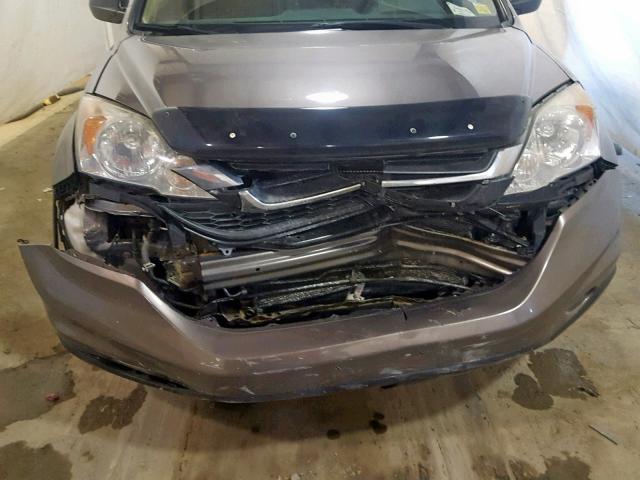 5J6RE4H49BL050768 - 2011 HONDA CR-V SE GRAY photo 9