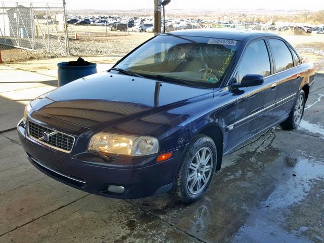 YV1TH592951415787 - 2005 VOLVO S80 2.5T BLUE photo 2