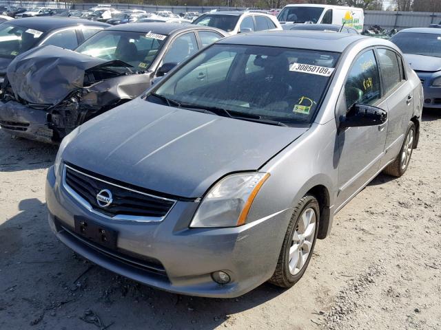 3N1AB6APXBL685548 - 2011 NISSAN SENTRA 2.0 GRAY photo 2