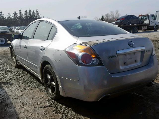 1N4CL21E28C169916 - 2008 NISSAN ALTIMA HYB SILVER photo 3