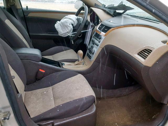 1G1ZH57B89F247645 - 2009 CHEVROLET MALIBU 1LT 米色 照片 5