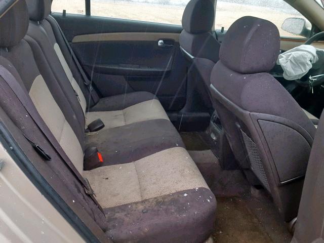 1G1ZH57B89F247645 - 2009 CHEVROLET MALIBU 1LT 米色 照片 6