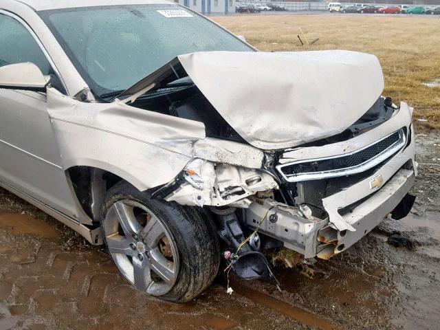 1G1ZH57B89F247645 - 2009 CHEVROLET MALIBU 1LT 米色 照片 9