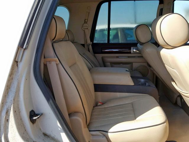 5LMFU27506LJ01843 - 2006 LINCOLN NAVIGATOR Krem foto 6