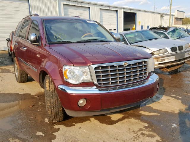1A8HX58PX9F706084 - 2009 CHRYSLER ASPEN LIMI MAROON photo 1