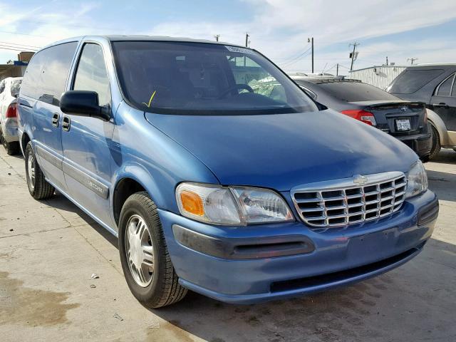 1GNDX03E6YD167222 - 2000 CHEVROLET VENTURE BLUE photo 1