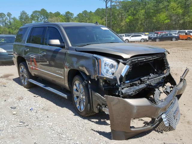 1GKS1CKJ8FR695964 - 2015 GMC YUKON DENA BROWN photo 1