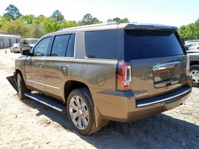 1GKS1CKJ8FR695964 - 2015 GMC YUKON DENA BROWN photo 3