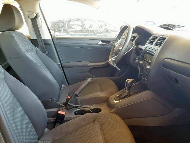 3VW2K7AJ9BM066269 - 2011 VOLKSWAGEN JETTA BASE CHARCOAL photo 5